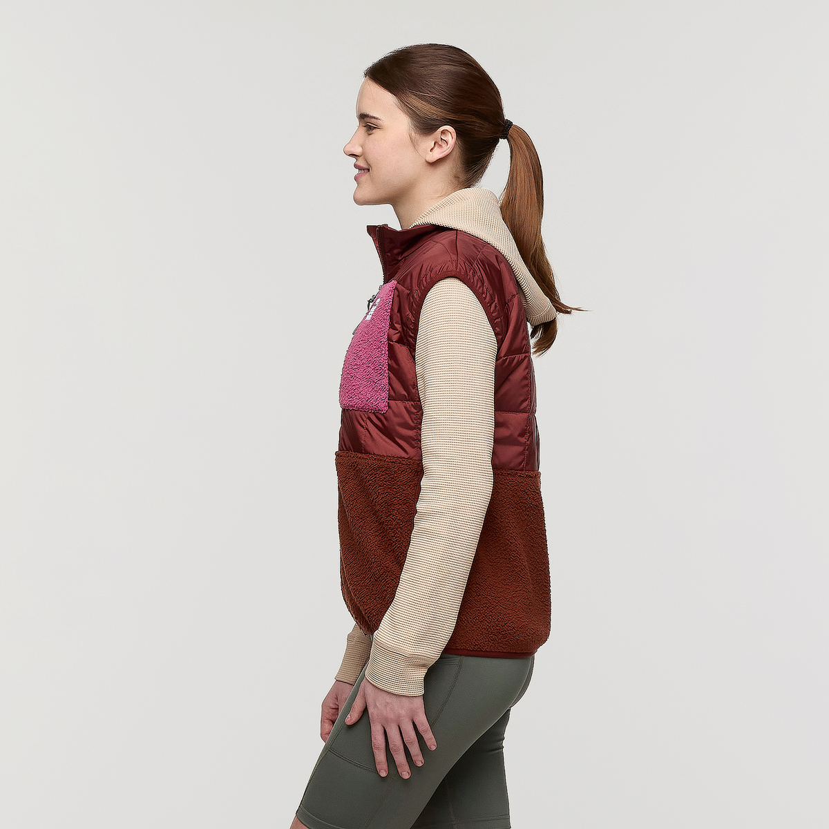 Trico Hybrid Vest - Women's, Rusty/Rusty, Model Kathleen