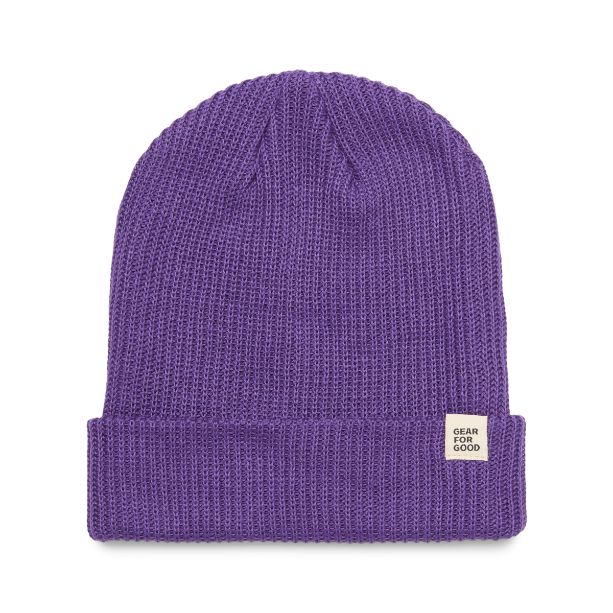 Wharf Beanie, Black Violet, Detail