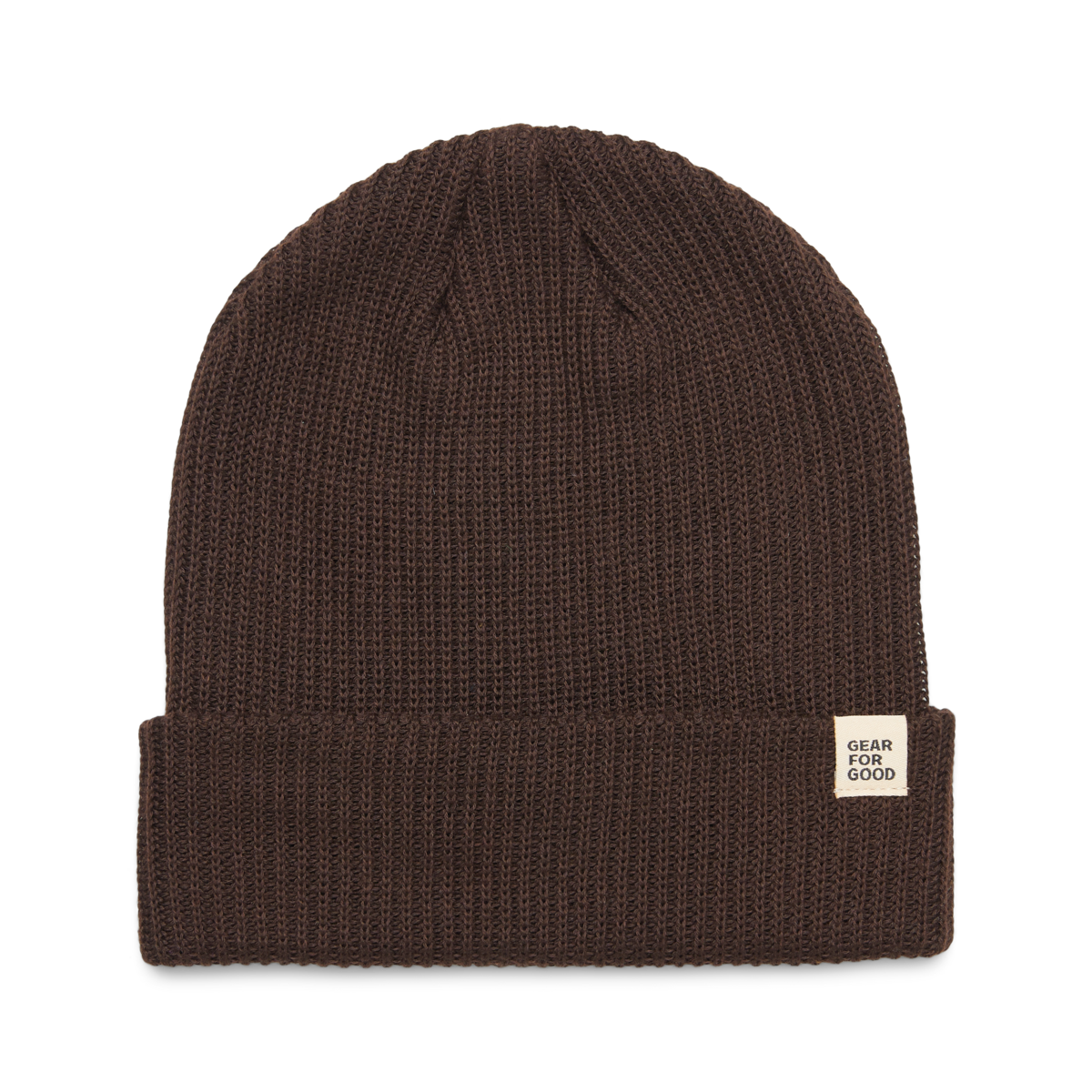 Wharf Beanie, Coffee, Detail