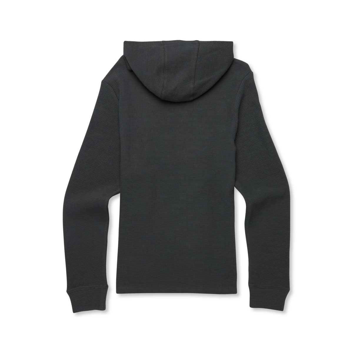 Atajo Long-Sleeve Waffle Hoodie - Men's, Charcoal, Model Nicolas