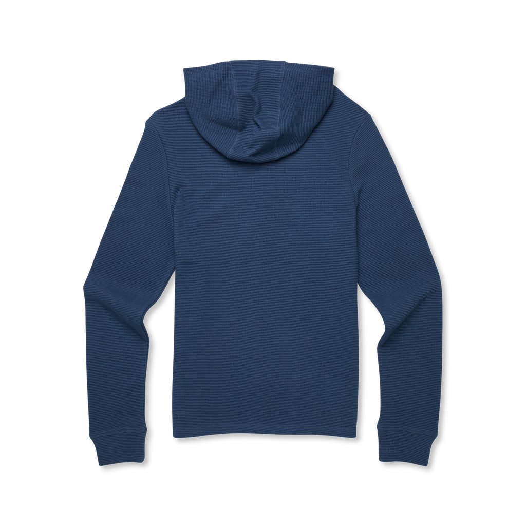 Atajo Long-Sleeve Waffle Hoodie - Men's, Deep Sea, Model Nicolas