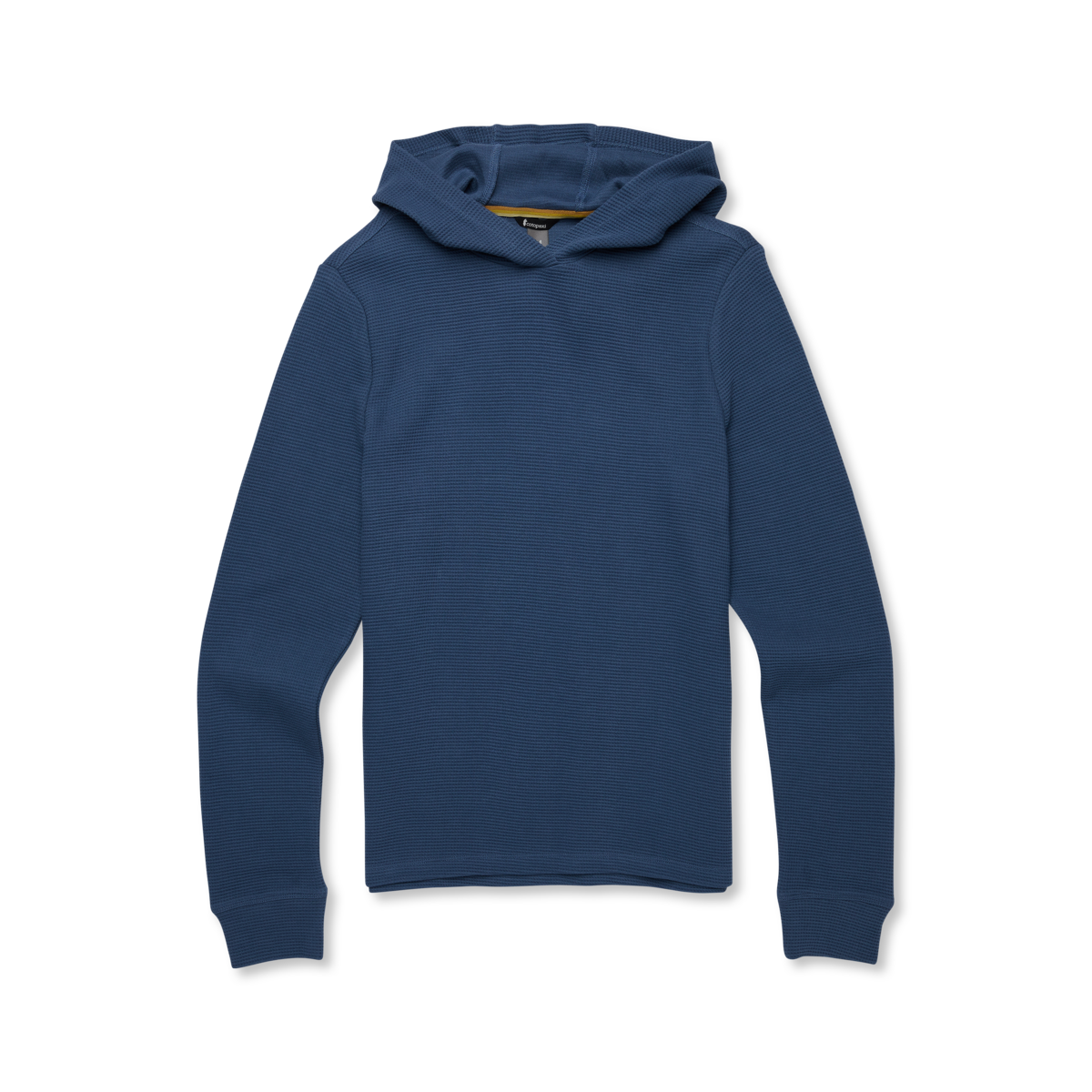Atajo Long-Sleeve Waffle Hoodie - Men's, Deep Sea, Model Nicolas, flatlay