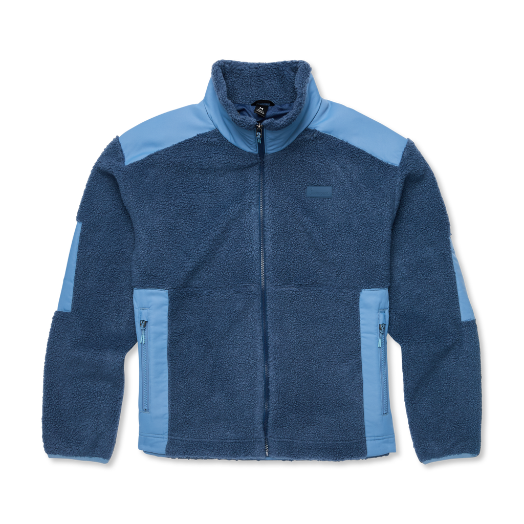 Bacano Fleece Jacket - Men's, Deep Sea/Fjord, Model Nicolas