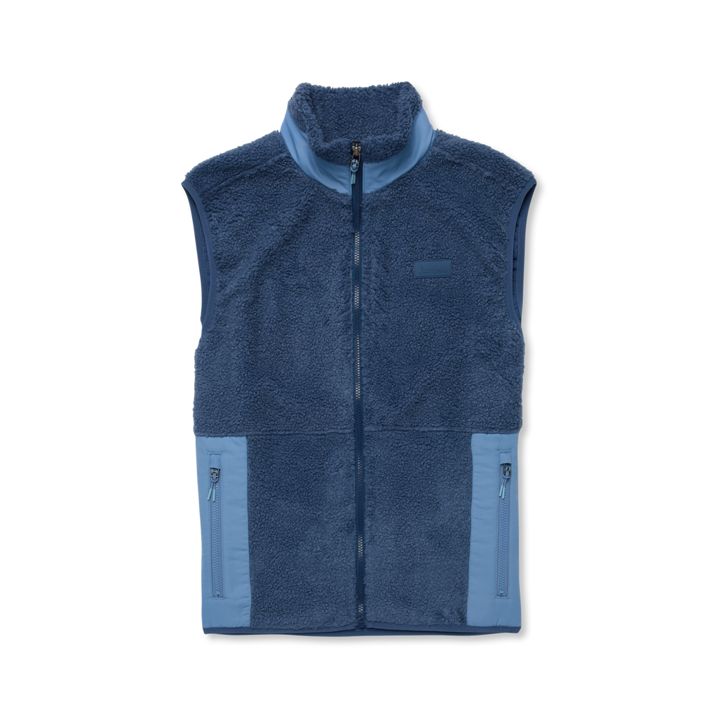 Bacano Fleece Vest - Men's, Deep Sea/Fjord