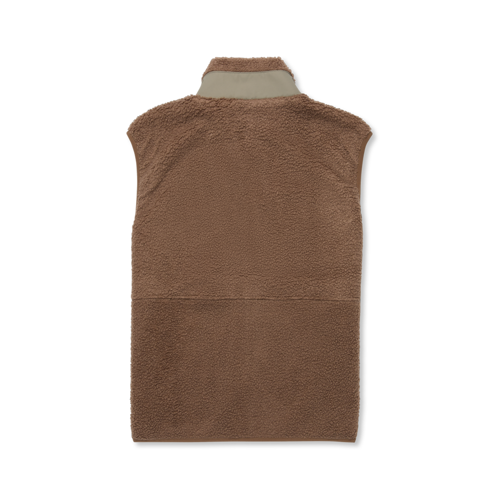 Bacano Fleece Vest - Men's, Dune, Model Kai