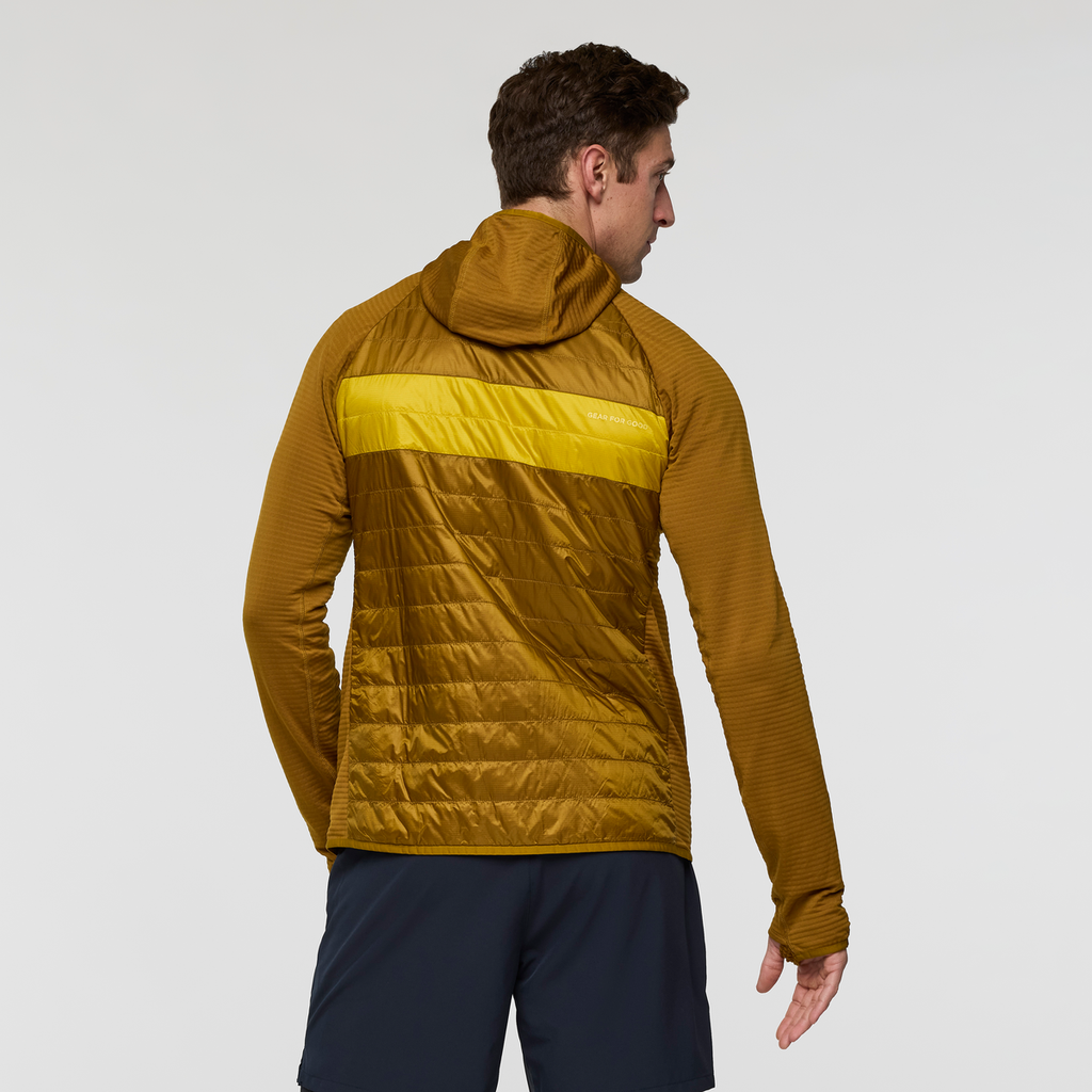 Capa Hybrid Insulated Hooded Jacket - Men's, Bronze, Model Jackson