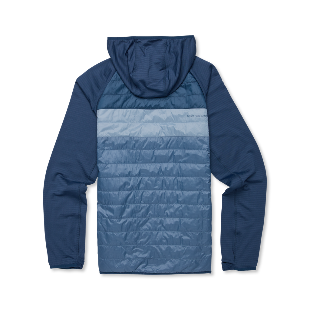 Capa Hybrid Insulated Hooded Jacket - Men's, Deep Sea/Fjord, Detail