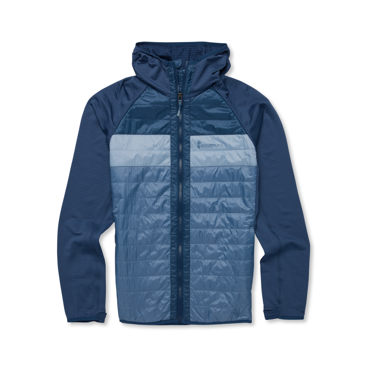 Capa Hybrid Insulated Hooded Jacket - Men's, Deep Sea/Fjord, Detail