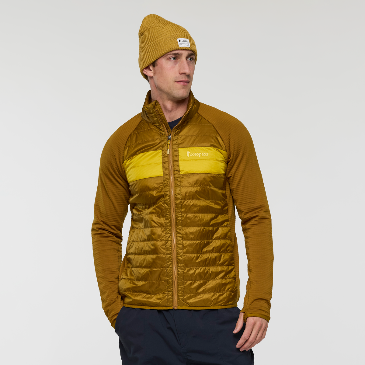 Capa Hybrid Insulated Jacket - Men's, Bronze, Model Jackson