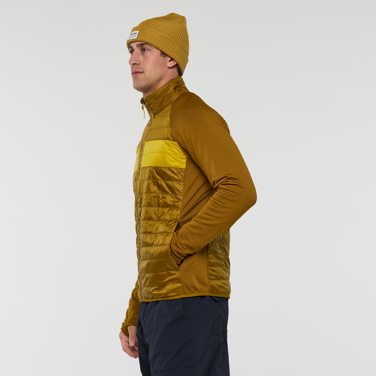 Capa Hybrid Insulated Jacket - Men's, Bronze, Model Jackson