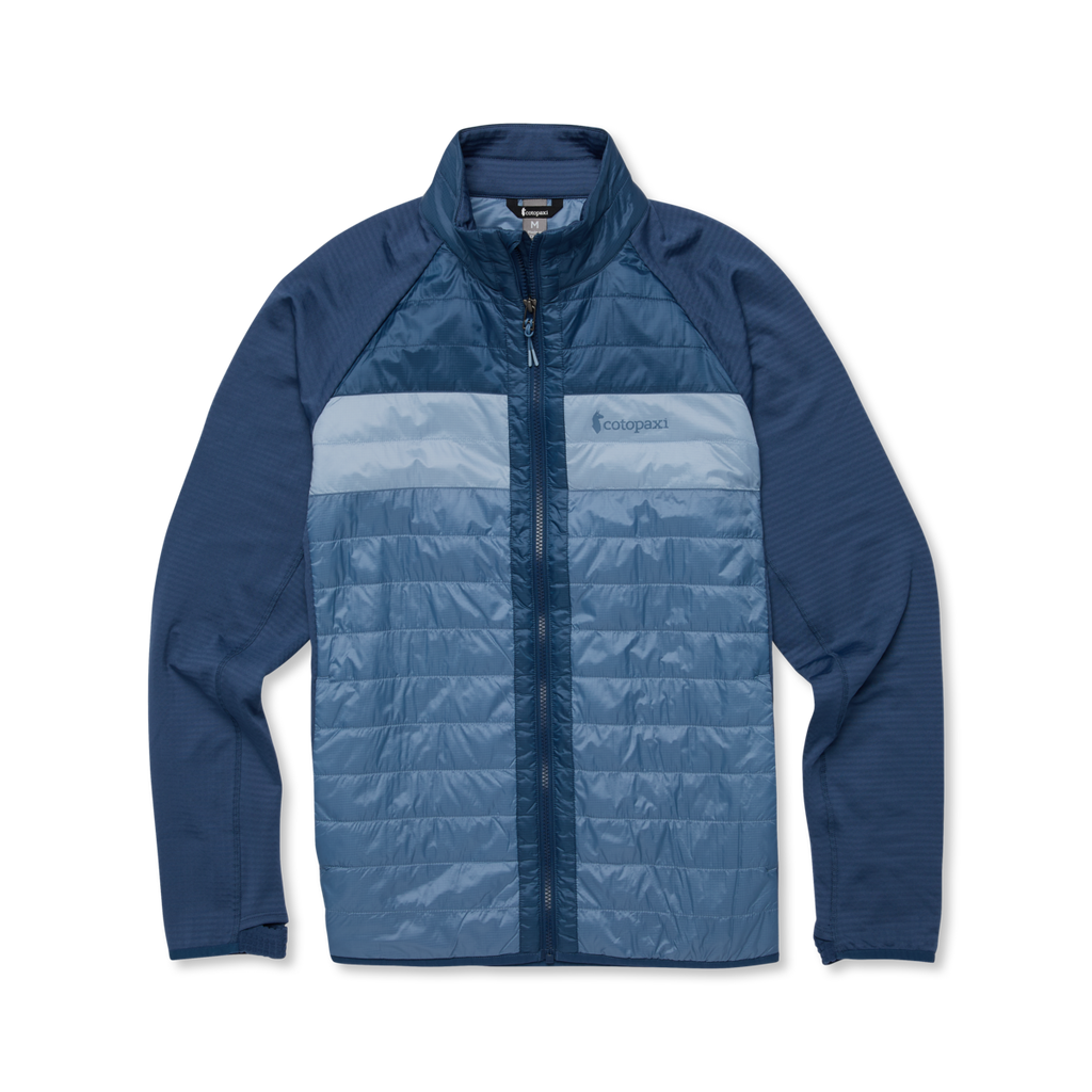 Capa Hybrid Insulated Jacket - Men's, Deep Sea/Fjord, Model Jackson