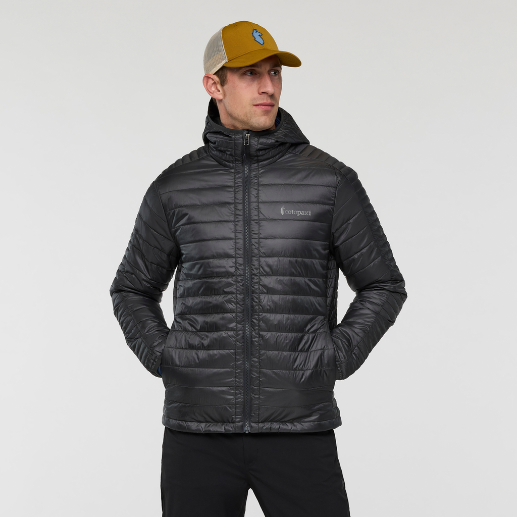 Capa Insulated Hooded Jacket - Men's, Charcoal, Model Jackson
