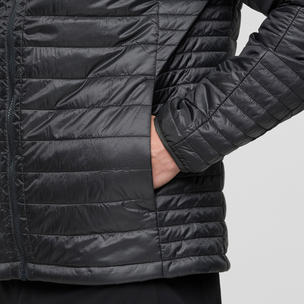 Capa Insulated Hooded Jacket - Men's, Charcoal, Model Jackson
