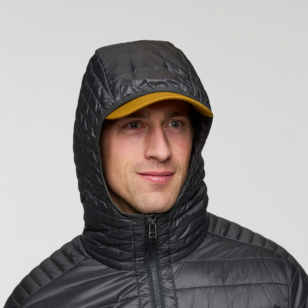 Capa Insulated Hooded Jacket - Men's, Charcoal, Model Jackson