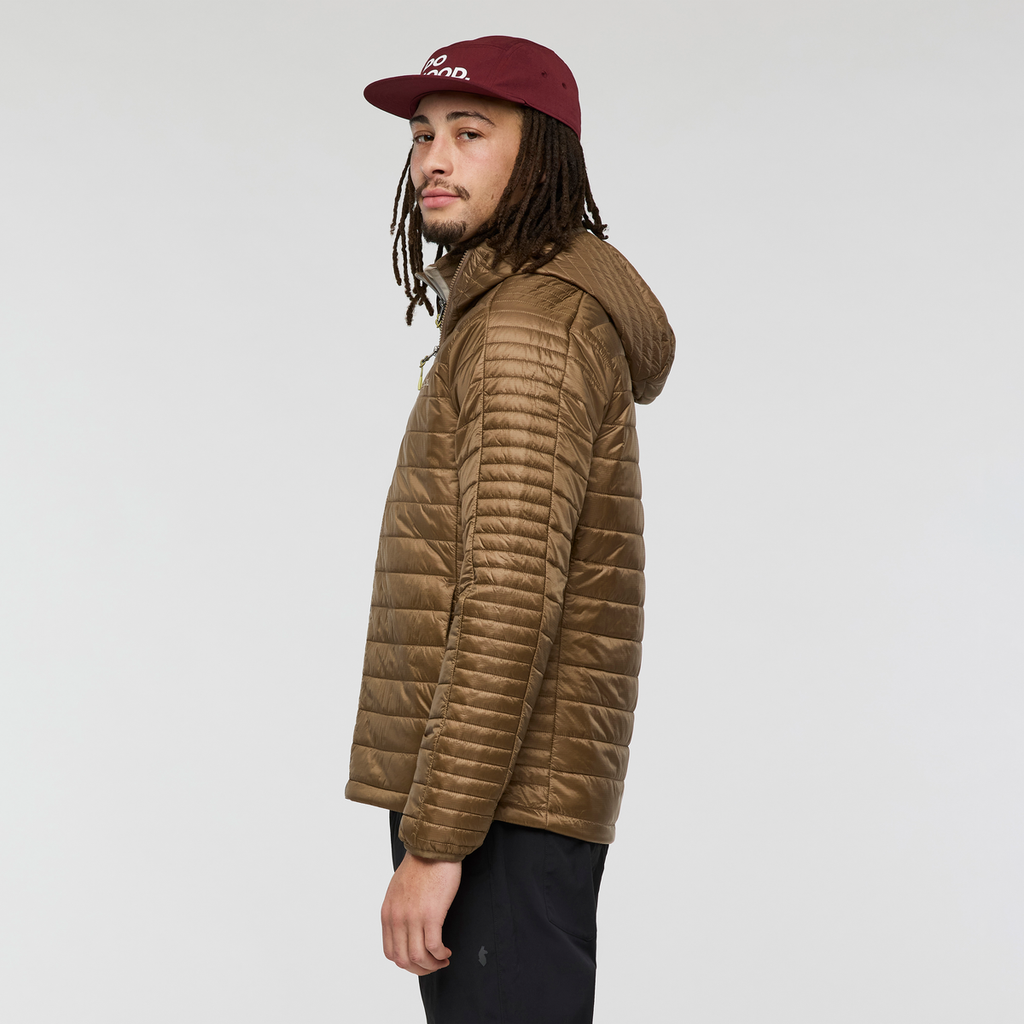 Capa Insulated Hooded Jacket - Men's, Dune, Model Kai