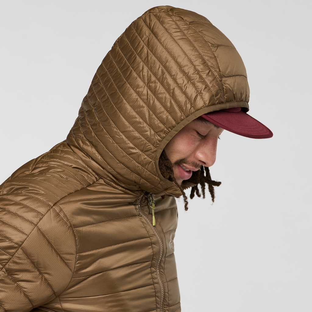 Capa Insulated Hooded Jacket - Men's, Dune, Model Kai