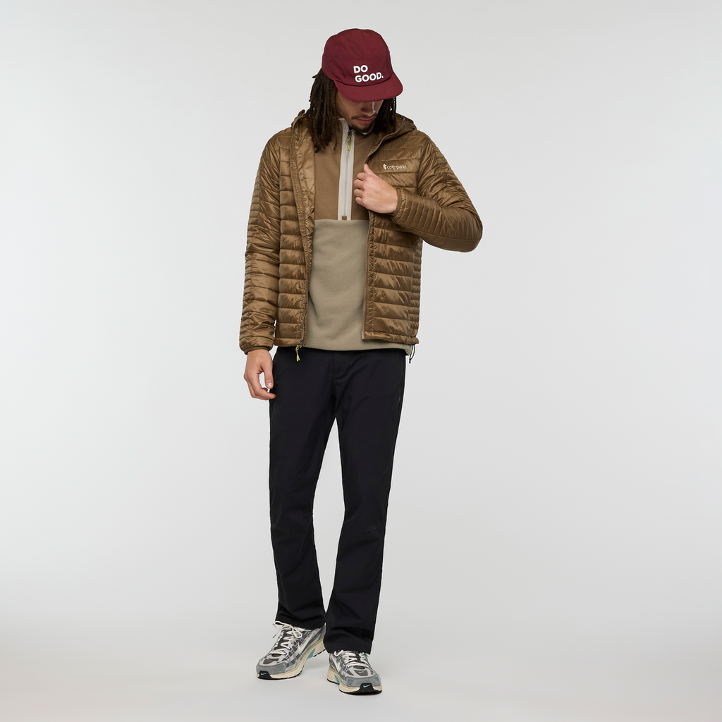 Capa Insulated Hooded Jacket - Men's, Dune, Model Kai