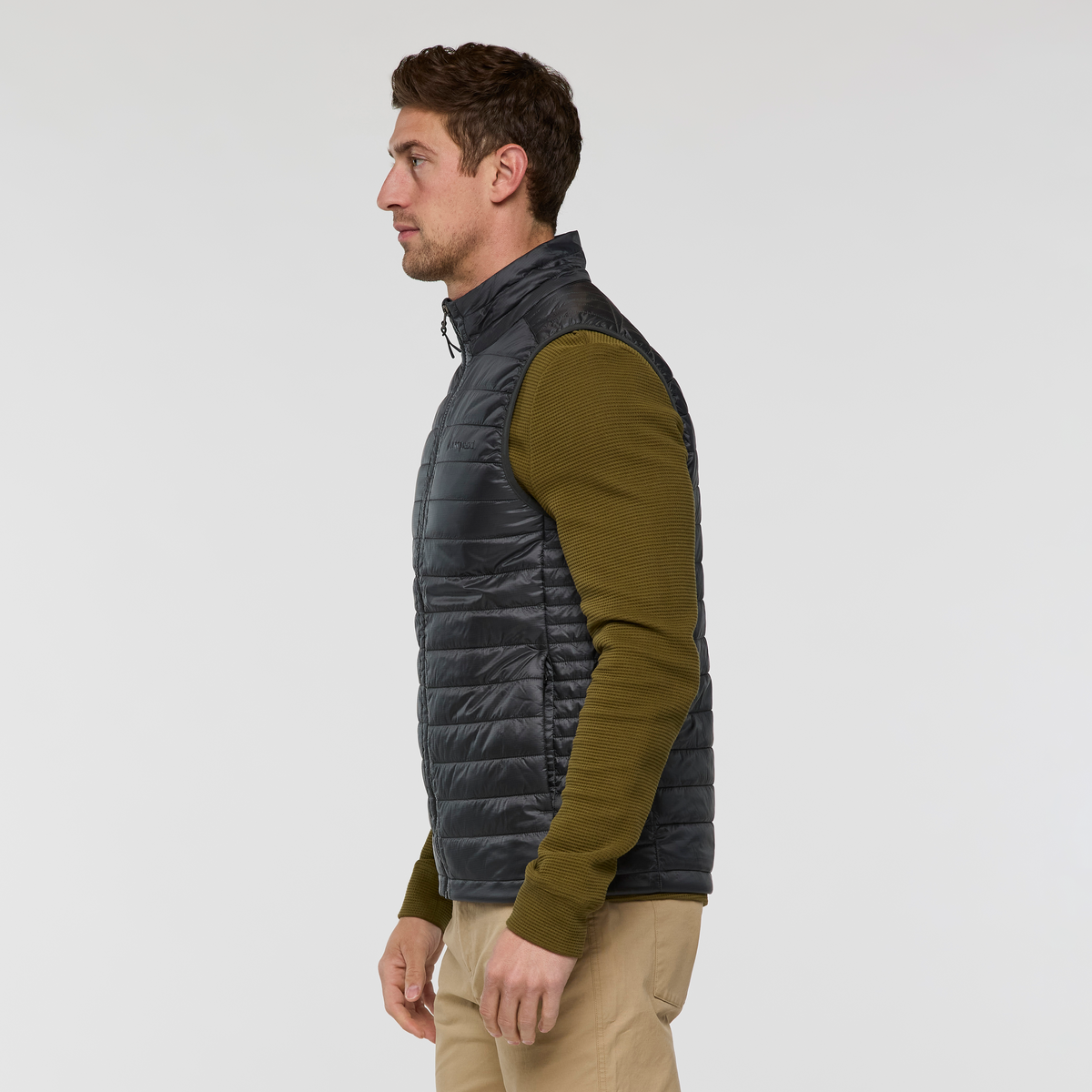 Capa Insulated Vest - Men's, Charcoal, Model Jackson