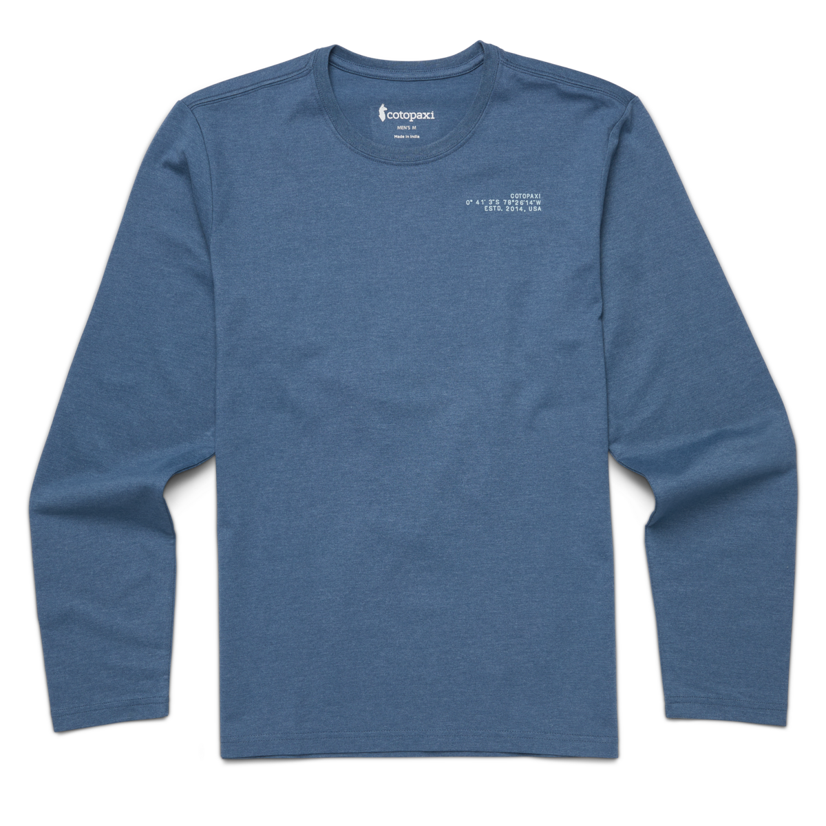 Coordinates Long-Sleeve T-Shirt - Men's, Deep Sea, Detail