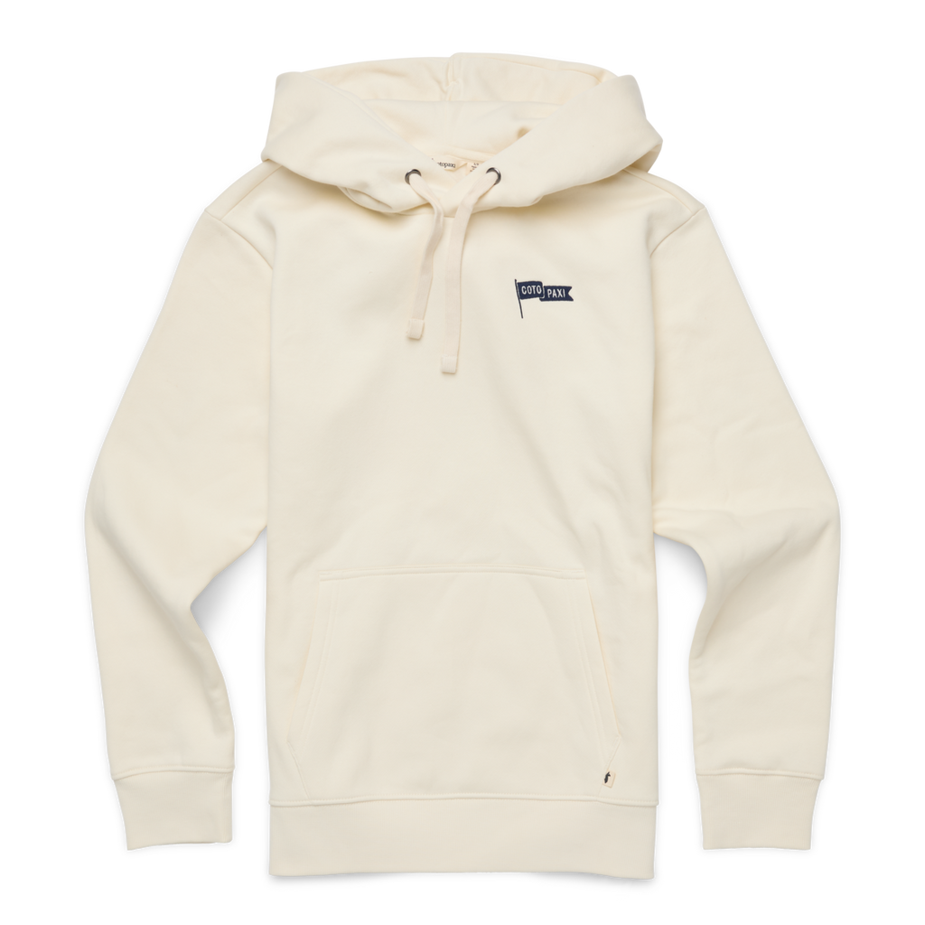 Cotopaxi Flag Pullover Hoodie - Women's, Bone, Detail