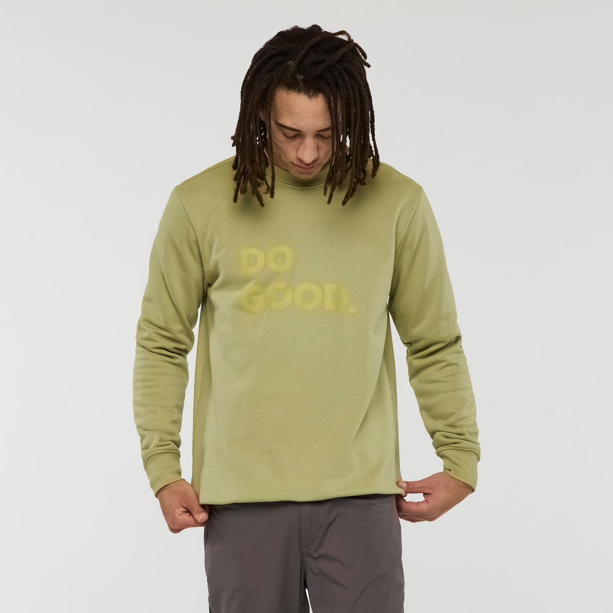 Do Good Crew Sweatshirt - Men's, Seed, Model Kai