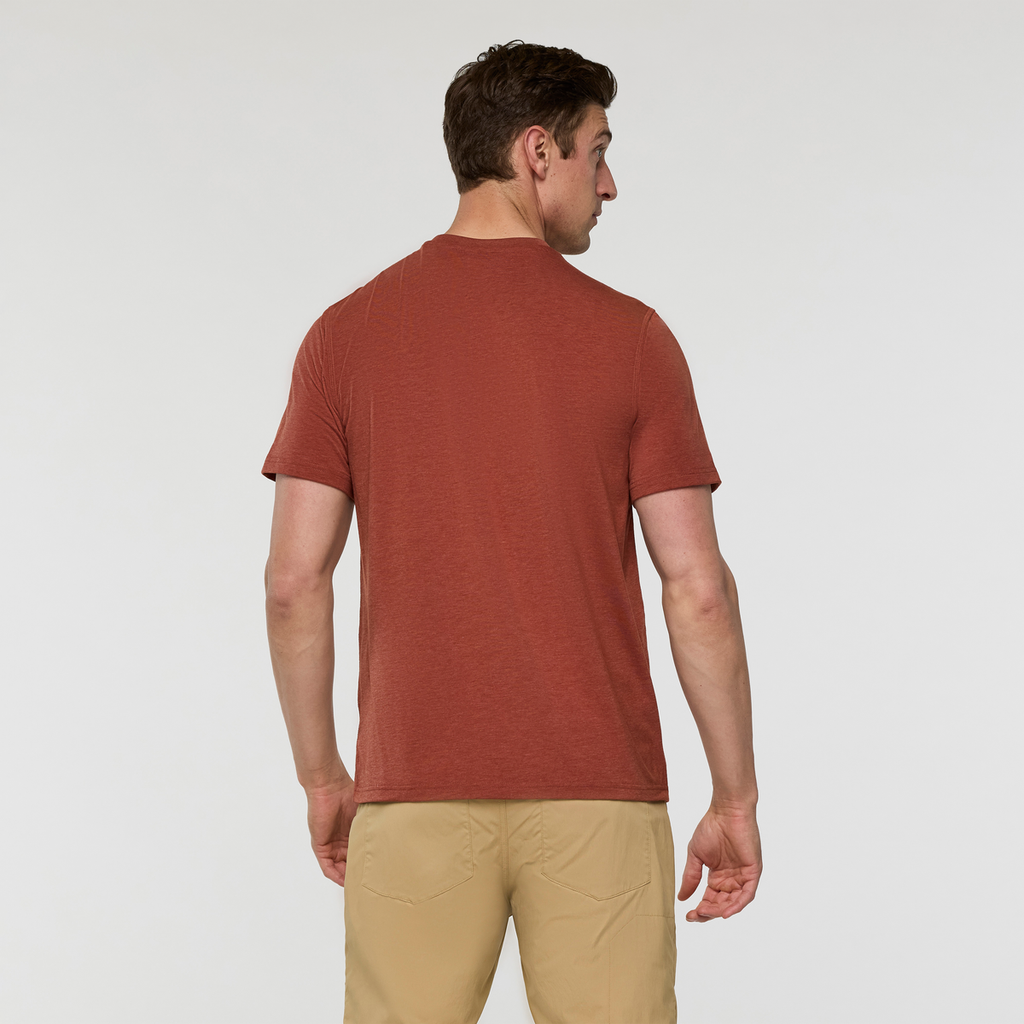 Empaca Crew T-Shirt - Men's, Nutmeg, Model Jackson
