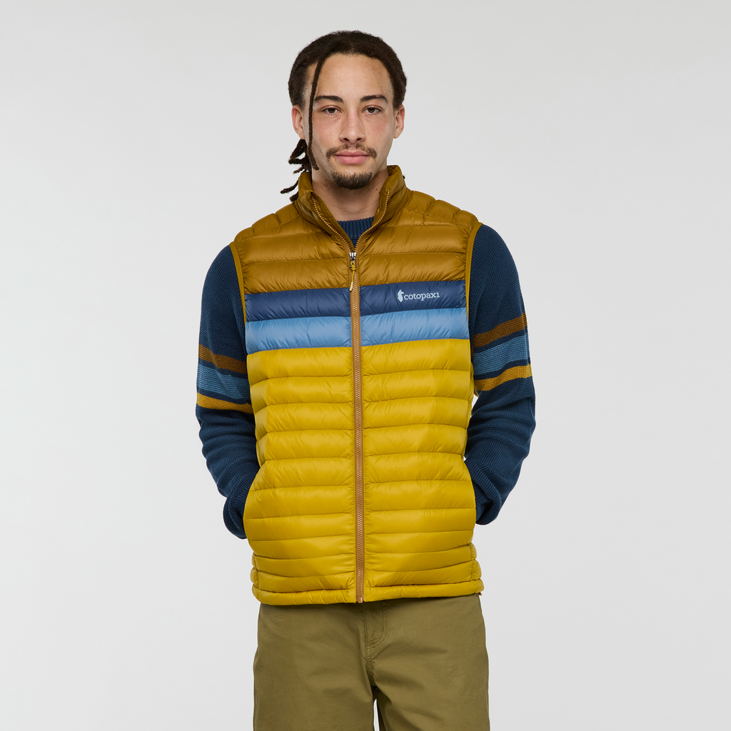 Fuego Down Vest - Men's, Bronze/Gold, Model Kai