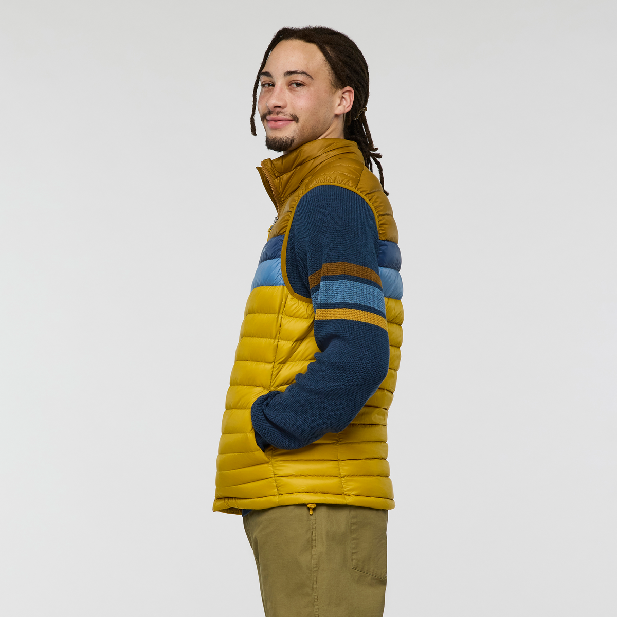 Fuego Down Vest - Men's, Bronze/Gold, Model Kai