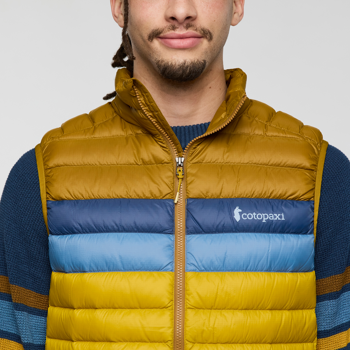Fuego Down Vest - Men's, Bronze/Gold, Model Kai