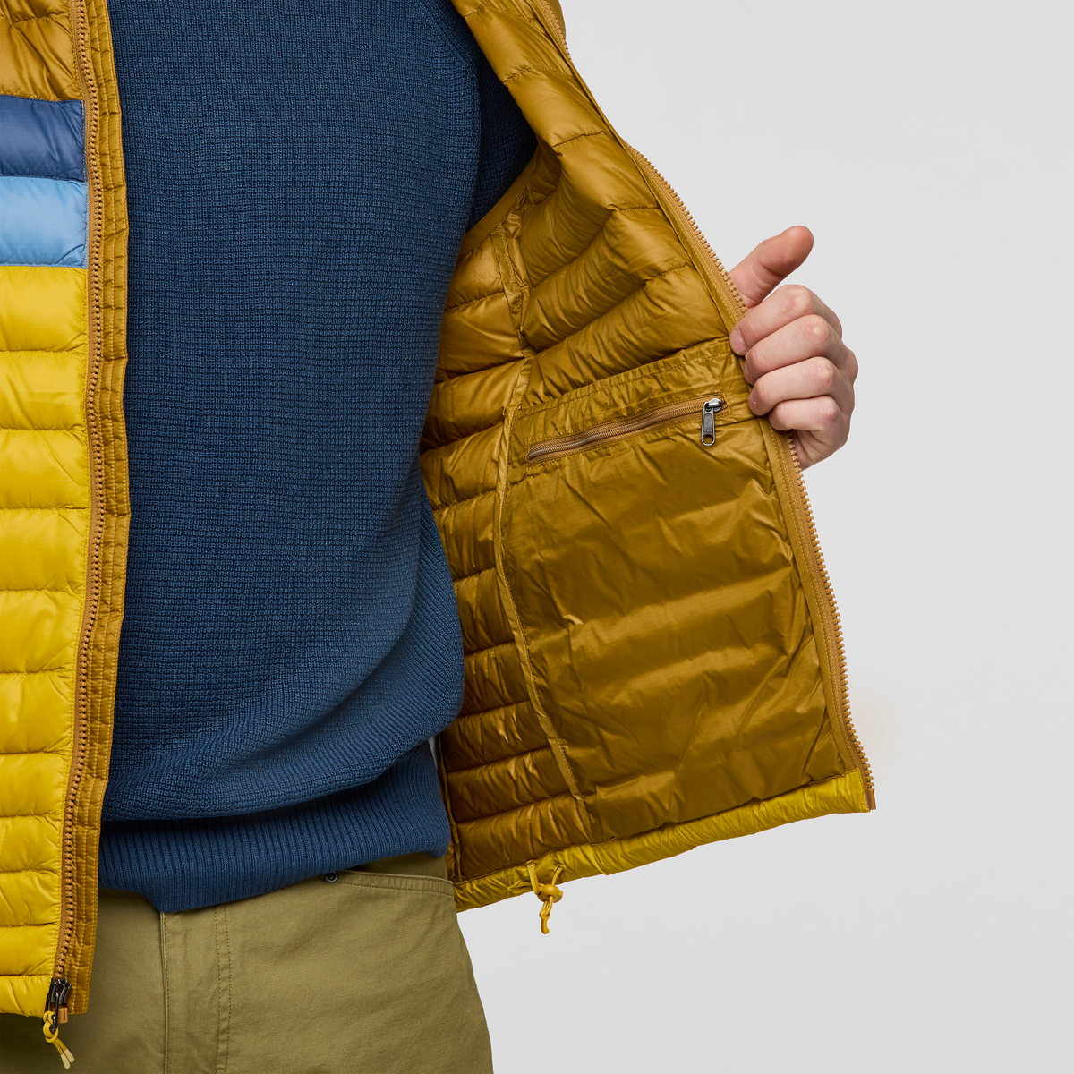 Fuego Down Vest - Men's, Bronze/Gold, Model Kai
