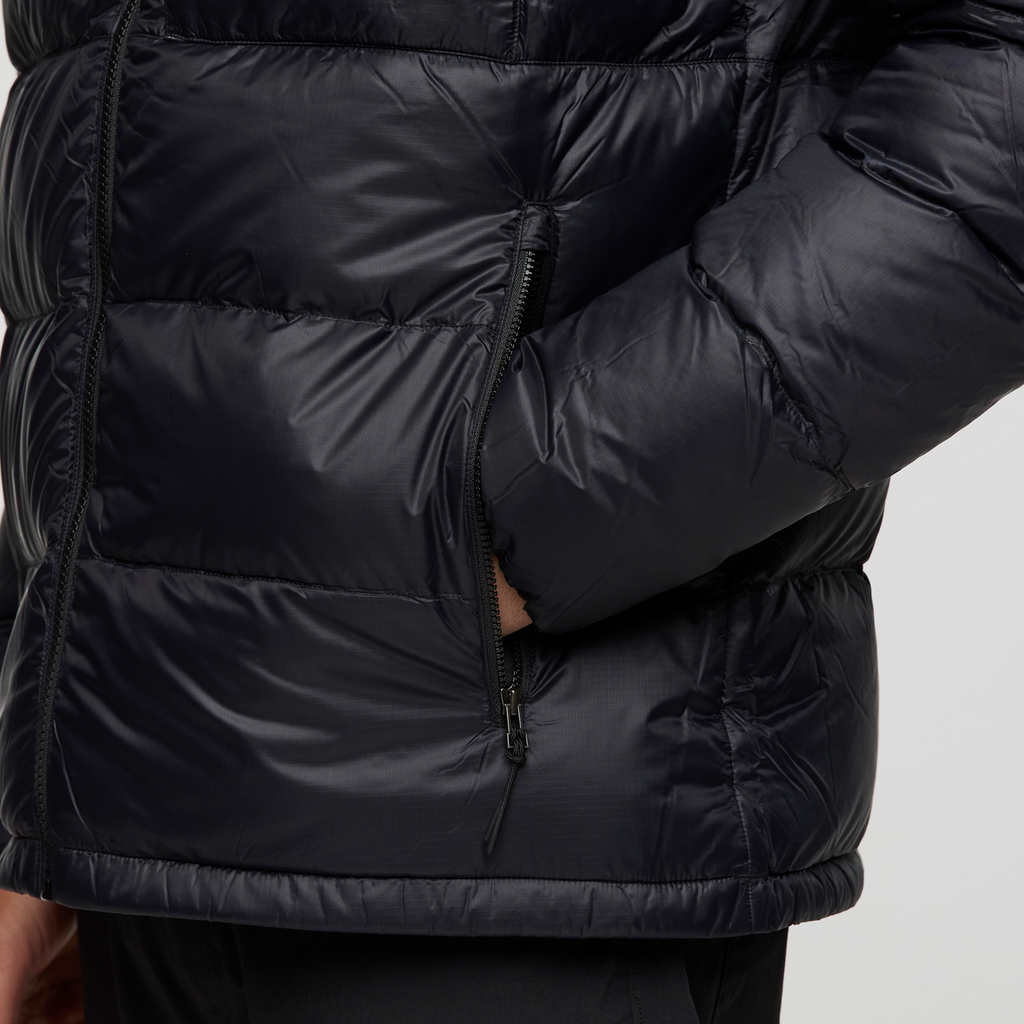 Fuego Max Down Hooded Jacket - Men's, Cotopaxi Black, Model Kai