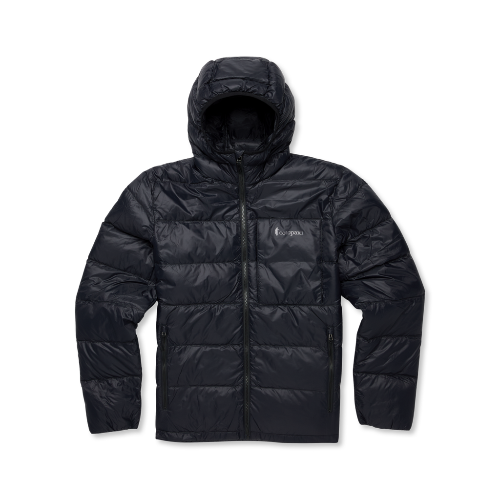 Fuego Max Down Hooded Jacket - Men's, Cotopaxi Black, flatlay