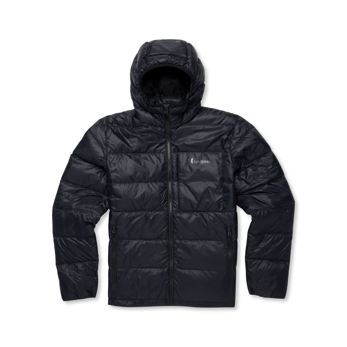 Fuego Max Down Hooded Jacket - Men's, Cotopaxi Black, flatlay