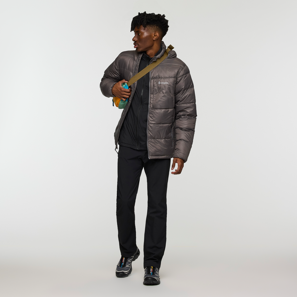 Fuego Max Down Hooded Jacket - Men's, Cotopaxi Cinder, Model Nicolas