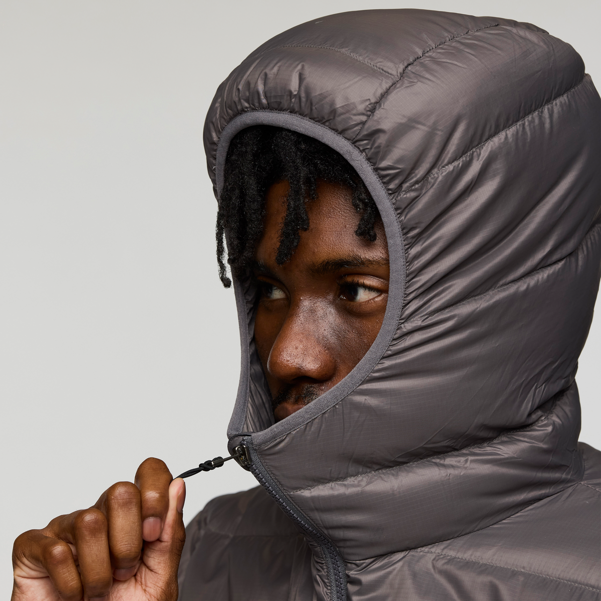 Fuego Max Down Hooded Jacket - Men's, Cotopaxi Cinder, Model Nicolas