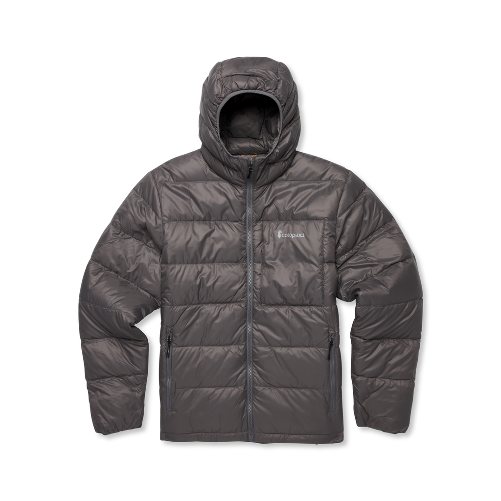 Fuego Max Down Hooded Jacket - Men's, Cotopaxi Cinder, flatlay