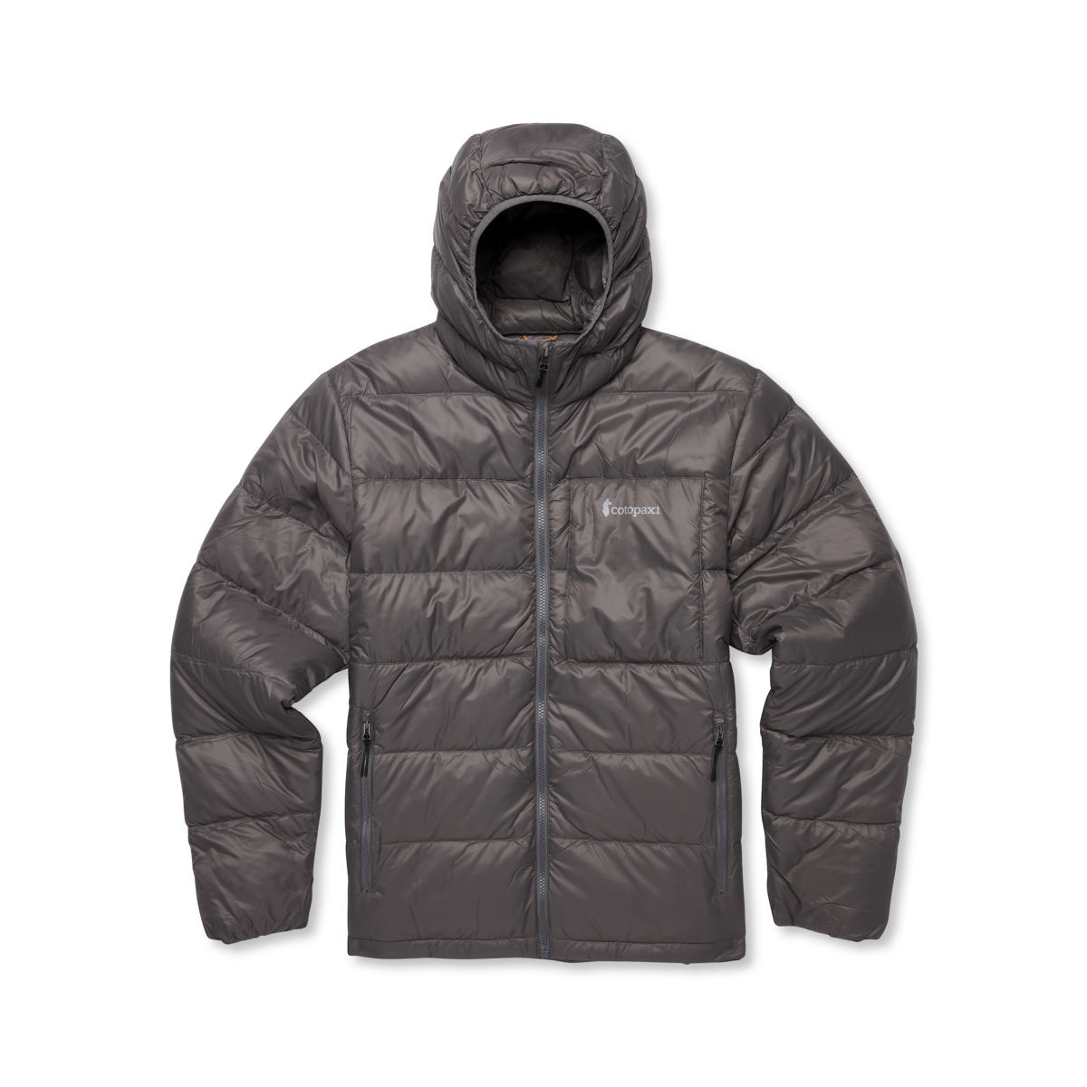 Fuego Max Down Hooded Jacket - Men's, Cotopaxi Cinder, flatlay