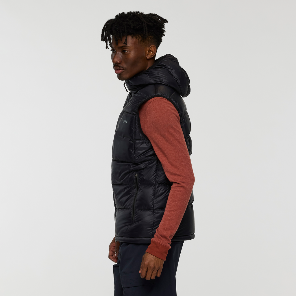 Fuego Max Down Vest - Men's, Cotopaxi Black, Model Nicolas