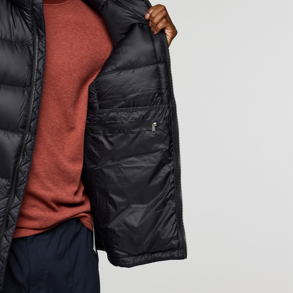 Fuego Max Down Vest - Men's, Cotopaxi Black, Model Nicolas