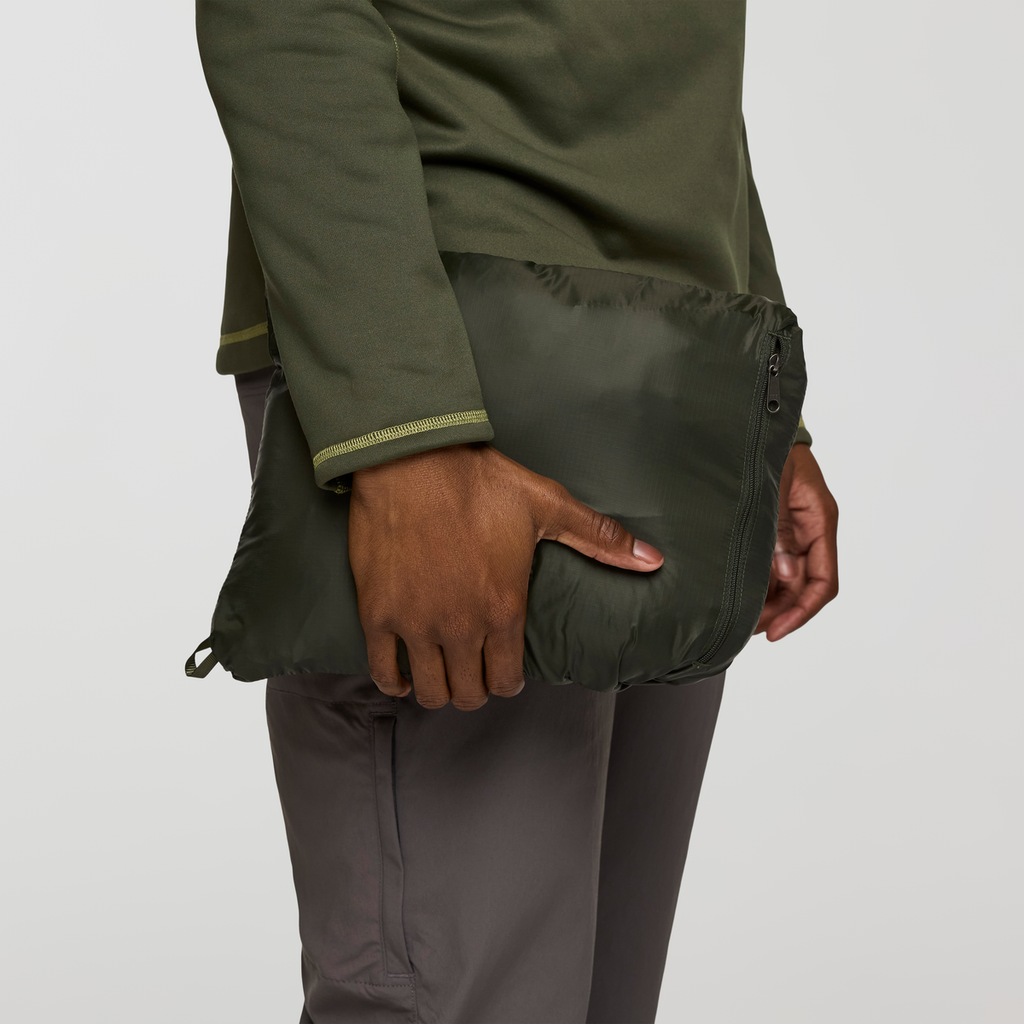 Fuego Max Down Vest - Men's, Woods/Fatigue, Model Nicolas