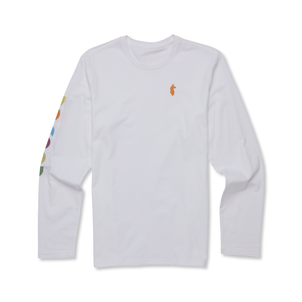 Geo Do Good Long-Sleeve T-Shirt - Men's, White