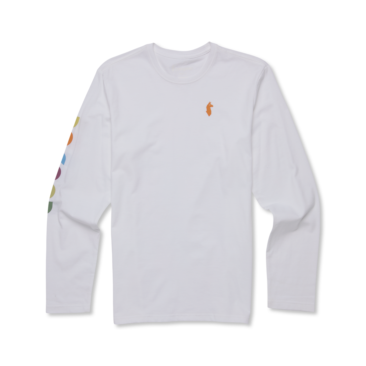 Geo Do Good Long-Sleeve T-Shirt - Men's, White