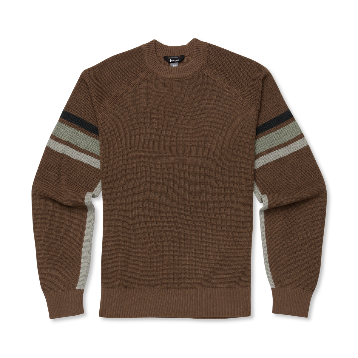 Libre Waffle Crew Sweater - Men's, Dune, flatlay