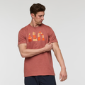 Llama Hoodoo T-Shirt - Men's, Nutmeg, Model Jackson