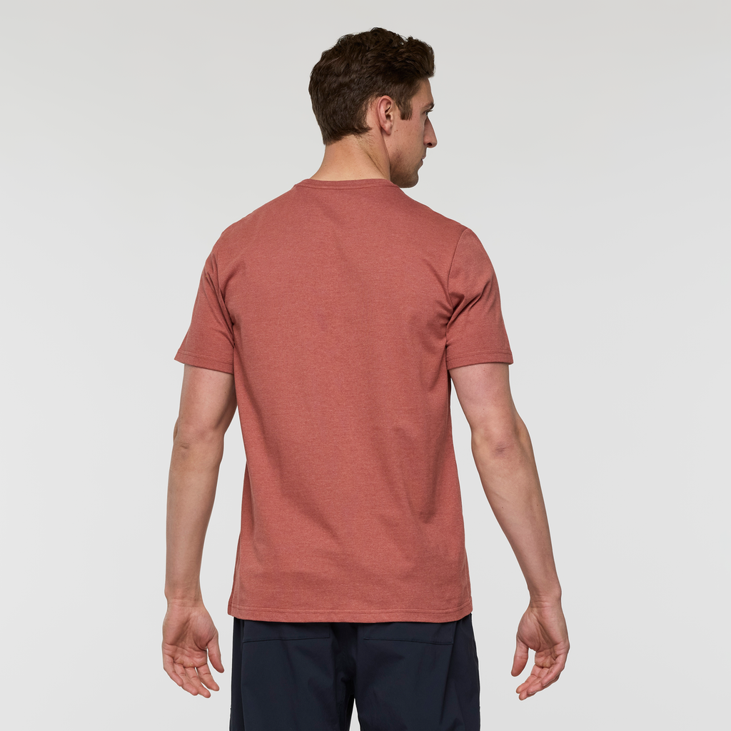 Llama Hoodoo T-Shirt - Men's, Nutmeg, Model Jackson