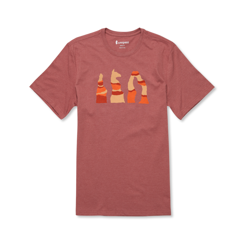 Llama Hoodoo T-Shirt - Men's, Nutmeg
