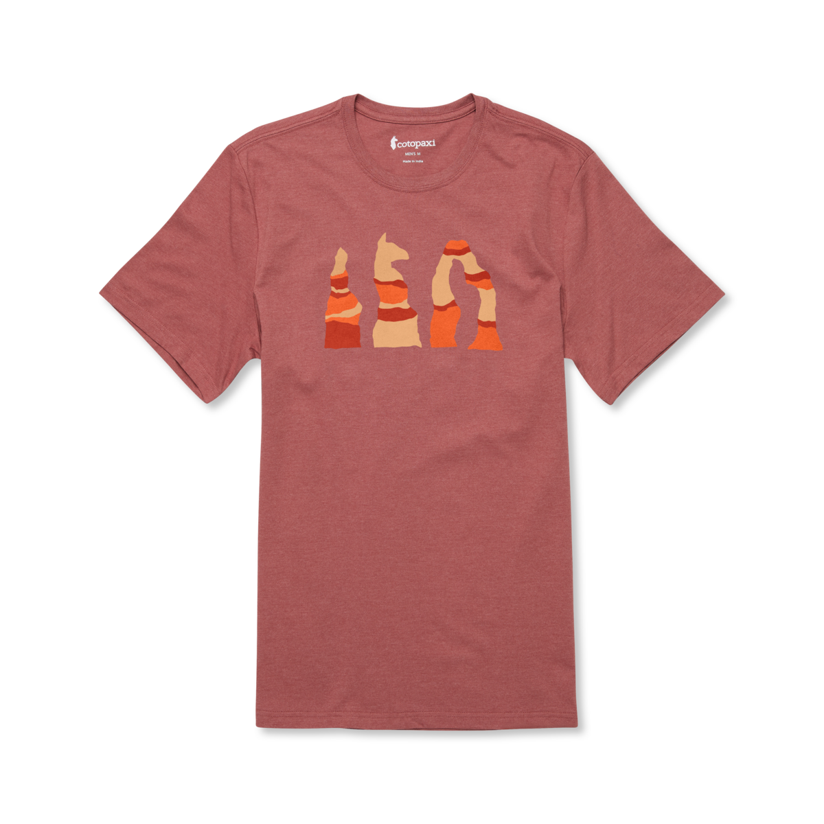 Llama Hoodoo T-Shirt - Men's, Nutmeg