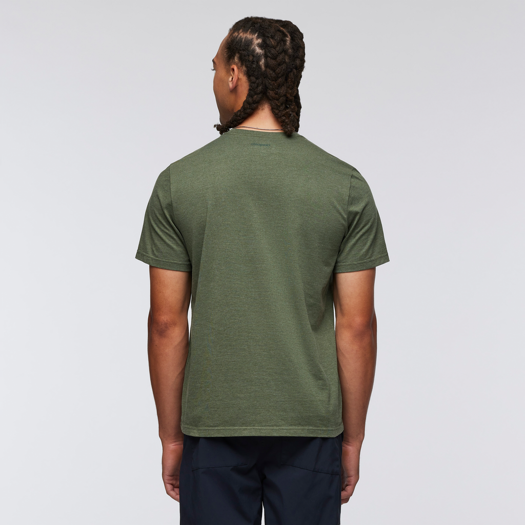 Llama Icon T-Shirt - Men's, Fatigue, Model Kai