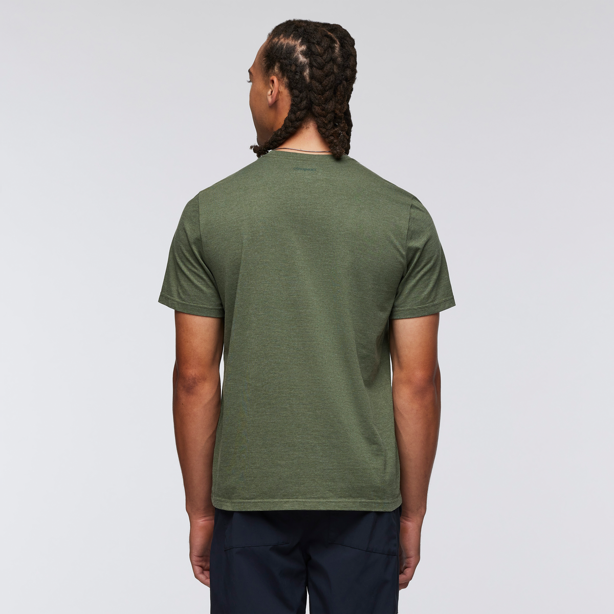 Llama Icon T-Shirt - Men's, Fatigue, Model Kai