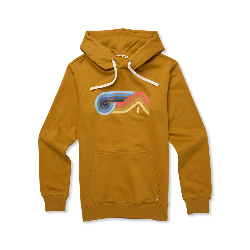 Melting Sunset Pullover Hoodie - Men's, Bronze